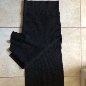 Free People Side Slit Midi Skirt